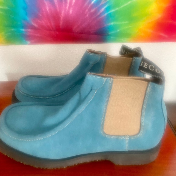 Men’s George Cox Vintage Chelsea Boot M.Blue US 9) - Picture 13 of 14